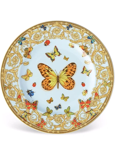 Versace Butterfly Garden Bread & Butter Plate In Multi