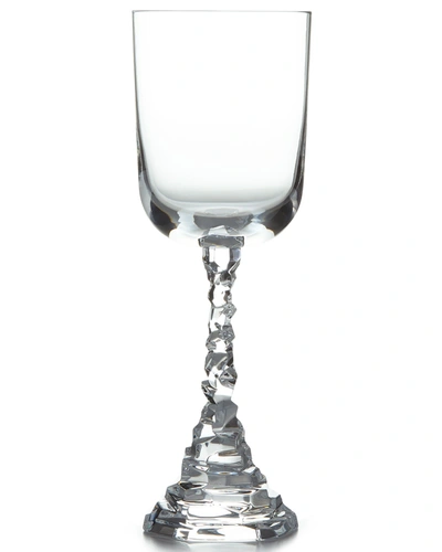 Michael Aram Rock Wine Glass In Clear
