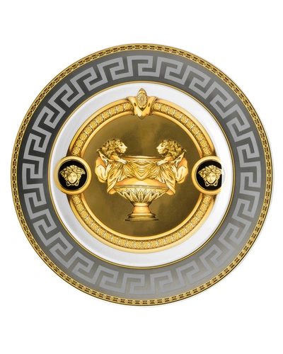 Versace Prestige Gala Bread & Butter Plate In Black/gold