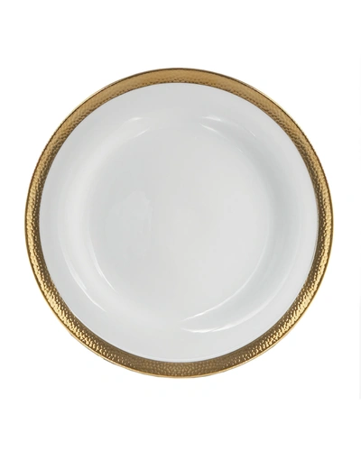 Michael Aram Goldsmith Dinner Plate In White