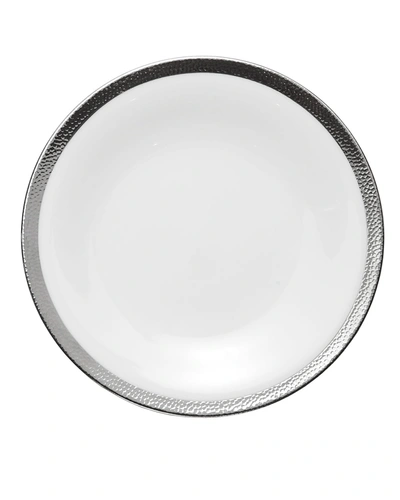 Michael Aram Silversmith Tidbit Plate In White And Platinum