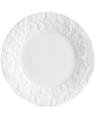 Michael Aram Forest Leaf Salad Plate In White