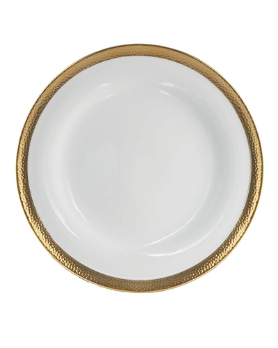Michael Aram Goldsmith Salad Plate In White