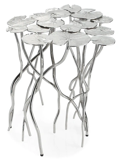 Michael Aram Lily Pad Accent Table In Multi
