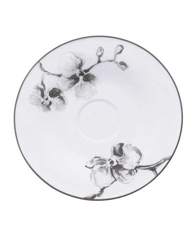 Michael Aram Black Orchid Saucer In White