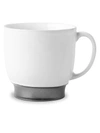 Juliska Emerson Pewter Cofftea Cup In White/pewter