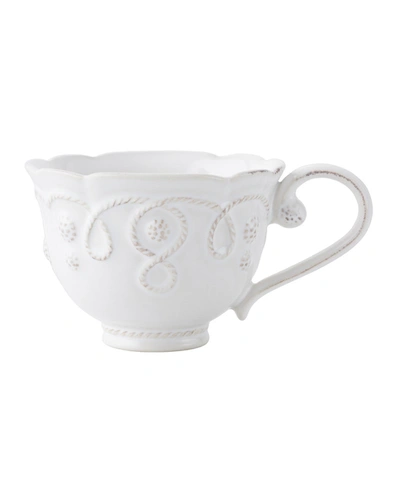 Juliska Jardins Du Monde Teacup In Whitewash