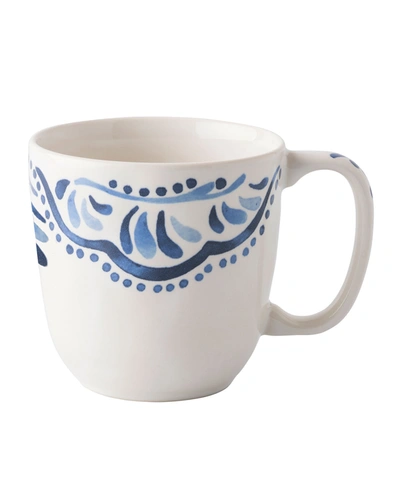 Juliska Wanderlust Iberian Journey Cofftea Cup In Indigo