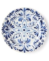 Juliska Wanderlust Iberian Journey Dessert/salad Plate In Indigo