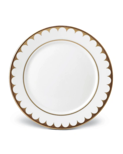 L'objet Aegean Filet Gold Bread And Butter Plate In White/24k Gold