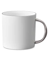 L'objet Corde Porcelain Mug In Platinum