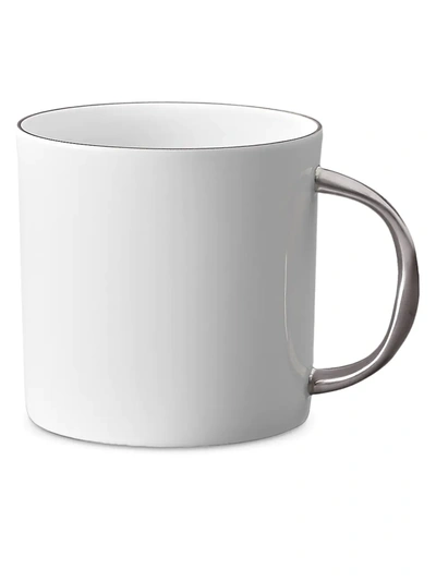 L'objet Corde Porcelain Mug In Platinum