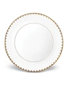 L'objet Aegean Filet Gold Dinner Plate In White/k Gold