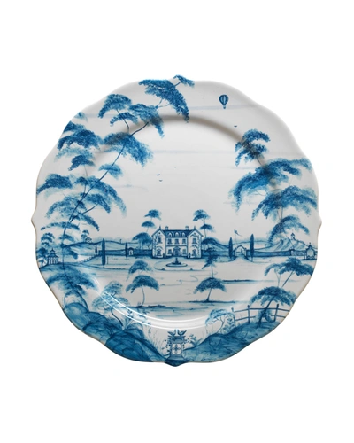 Juliska Country Estate Delft Blue Charger Plate Main House