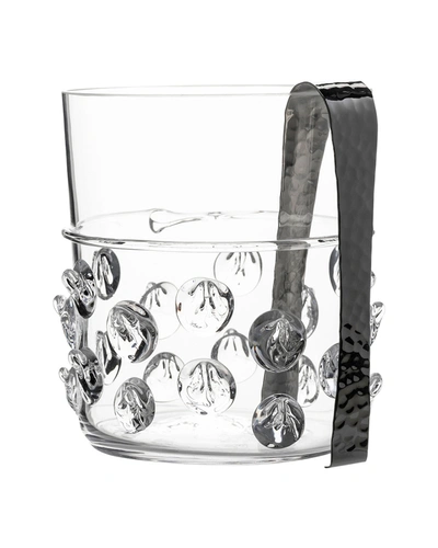 Juliska Florence Ice Bucket With Tongs