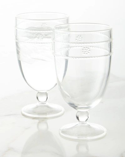 Juliska Isabella Acrylic Goblet In Clear