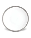 L'objet Soie Tressee Dessert Plate In Platinum