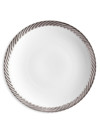 L'objet Corde Platinum-plated Trim Porcelain Bread & Butter Plate