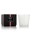 Nest Fragrances Rose Noir And Oud 3-wick Candle 600g