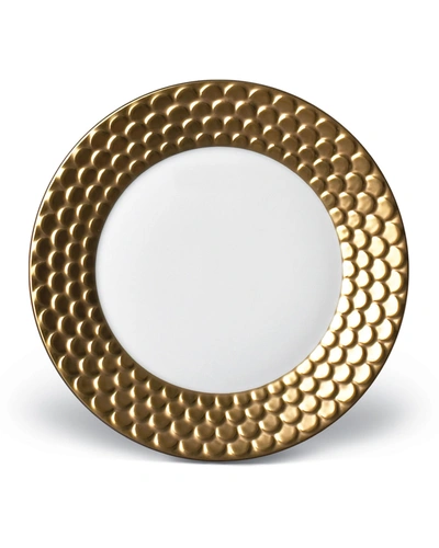 L'objet Aegean Gold Bread And Butter Plate In White/24k Gold