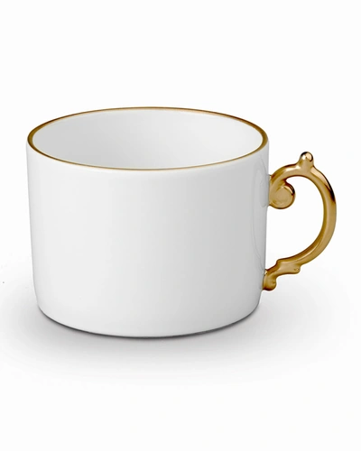 L'objet Aegean Gold Teacup In White/k Gold