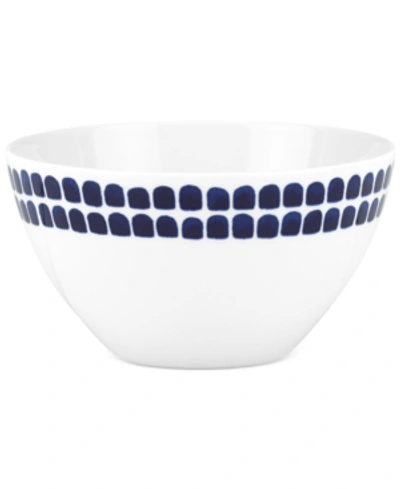 Kate Spade Charlotte Street Cereal Bowl In White/blue