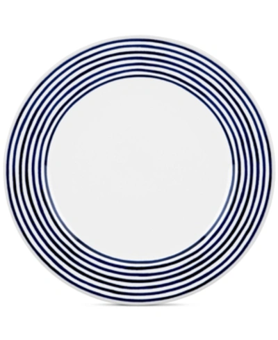 Kate Spade New York Charlotte Street East Dinner Plate In White/blue