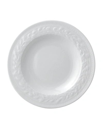 Bernardaud Louvre Rim Soup Plate In White