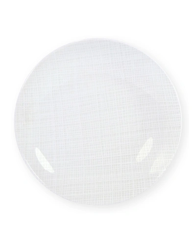 Bernardaud Organza Coupe Dinner Plate In White