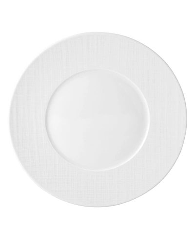 Bernardaud Organza Rim Dinner Plate In White
