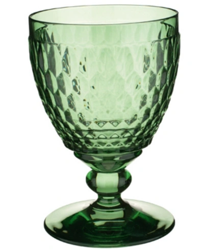 Villeroy & Boch Boston Goblet In Green