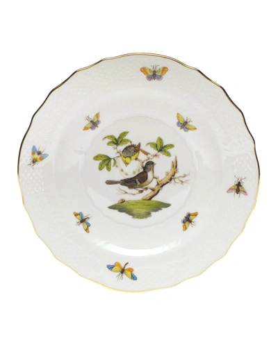 Herend Rothschild Bird Salad Plate #1 In Motif 01