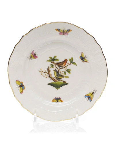 Herend Rothschild Bird Bread & Butter Plate #3 In Motif 03