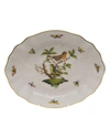 Herend Rothschild Bird Dinner Plate In Motif 03