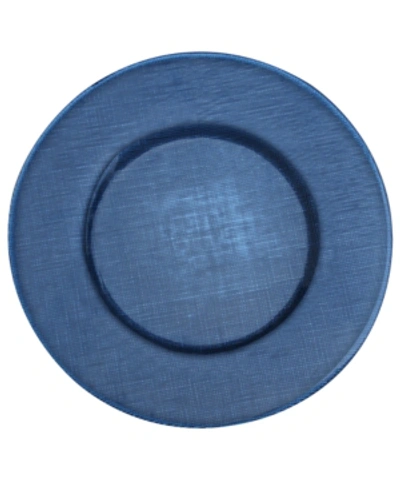 Villeroy & Boch Serveware, Verona Deep Blue Glass Charger