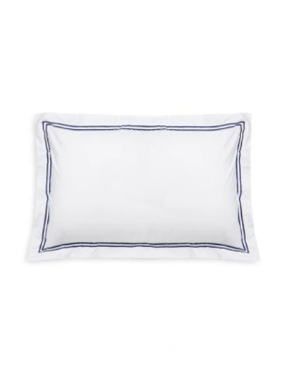 Frette Hotel Classic King Sham In White/navy