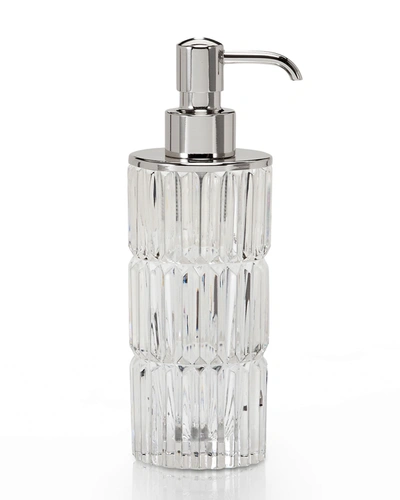 Labrazel Prisma Clear Pump Dispenser In Polished Chrome