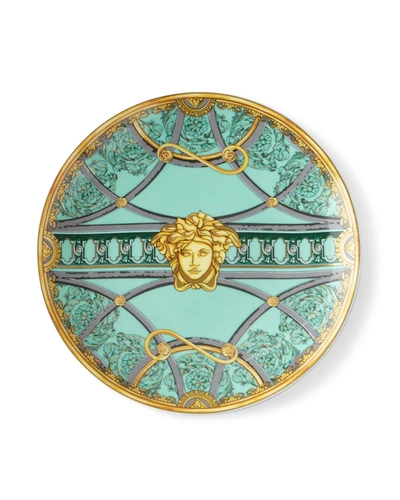 Versace La Scala Del Palazzo Bread & Butter Plate In Verde