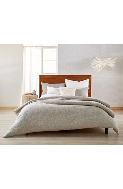 Dkny Pure Texture Duvet Cover, Full/queen In Gray