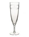 Juliska Isabella Acrylic Champagne Flute In Clear