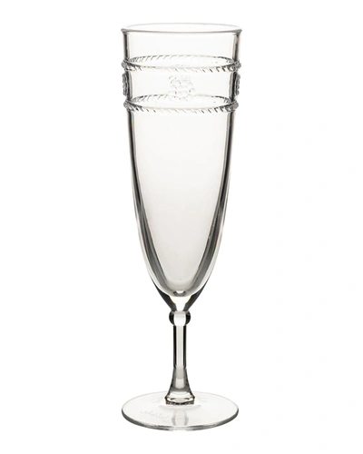 Juliska Isabella Acrylic Champagne Flute In Clear