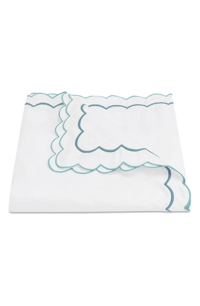 Matouk India Cotton Duvet Cover In Azure