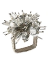 Kim Seybert Starburst Napkin Ring In Silver
