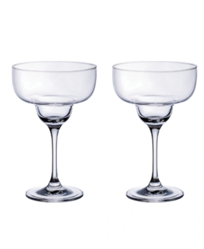 Villeroy & Boch Purismo Bar Margarita Glass: Set Of 2 In Clear