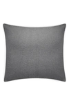 Matouk Pacific Euro Sham In Charcoal