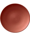 Villeroy & Boch Manufacture Glow Coupe Salad Plate In Brown