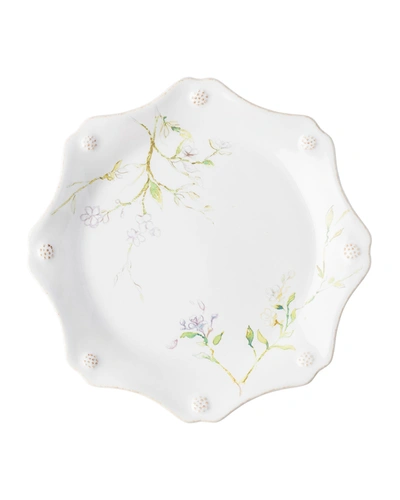 Juliska Berry & Thread Floral Sketch Camellia Dessert/salad Plate In Jasmine
