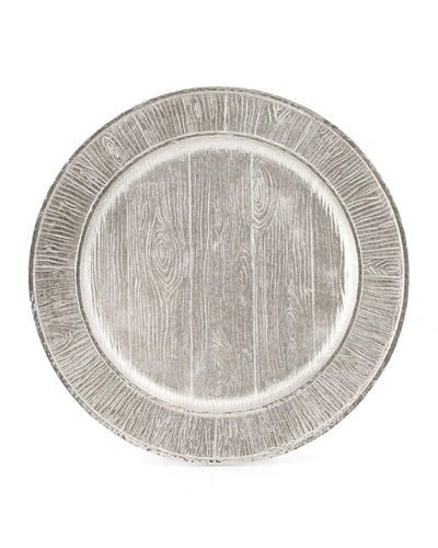 Michael Aram Ivy & Oak Collection Charger In Silver