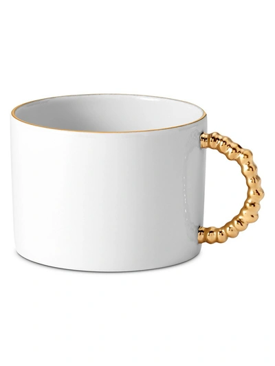 L'objet Haas Mojave 24k Gold & Porcelain Tea Cup