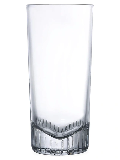 Nude Glass Caldera 4-piece High Ball Glass Set In Clear